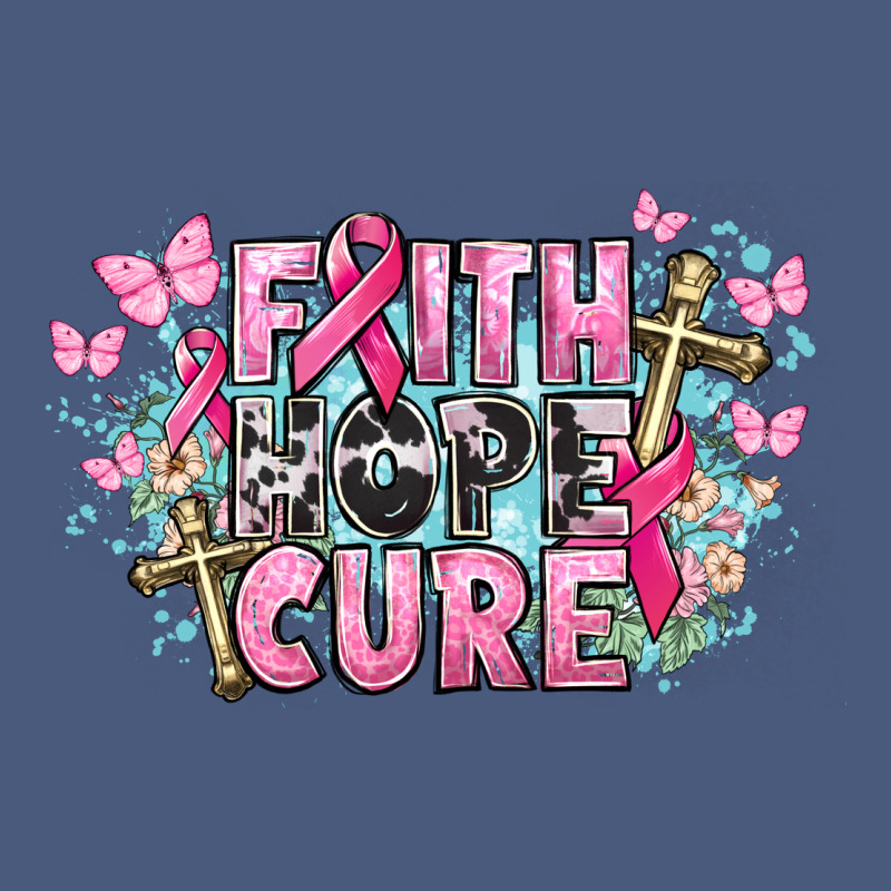 Faith Hope Cure Cancer Awareness Vintage Hoodie by HowdyJamesFarm | Teevron