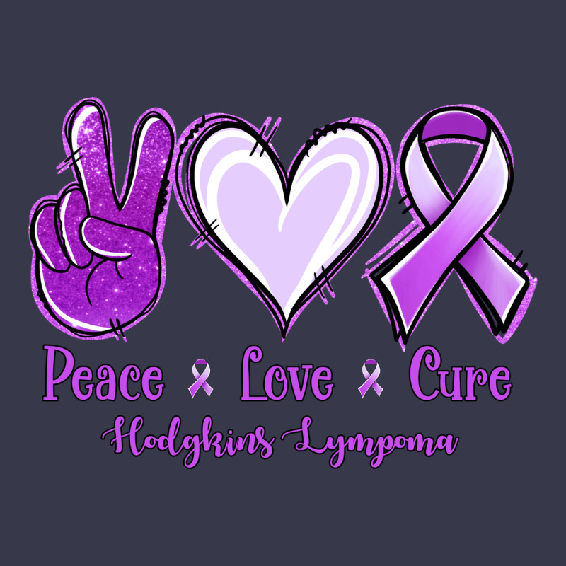 Peace Love Cure Odgkins Lympoma Long Sleeve Tee by Jasminsmagicworld | Teevron