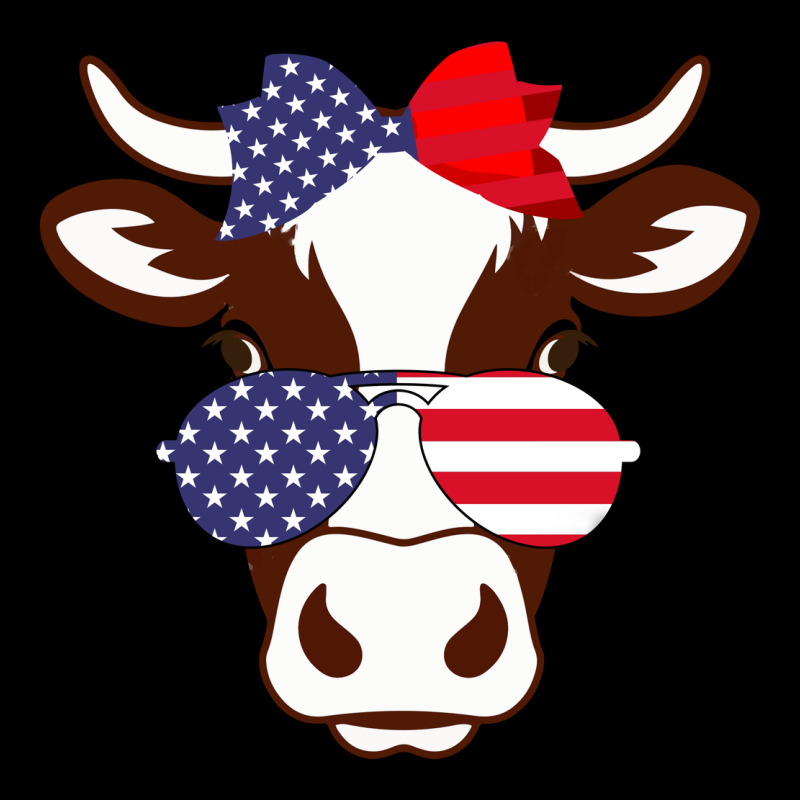 Cow 4th Of July Independence Day Ladies Tee by Bettercallsaul | Teevron