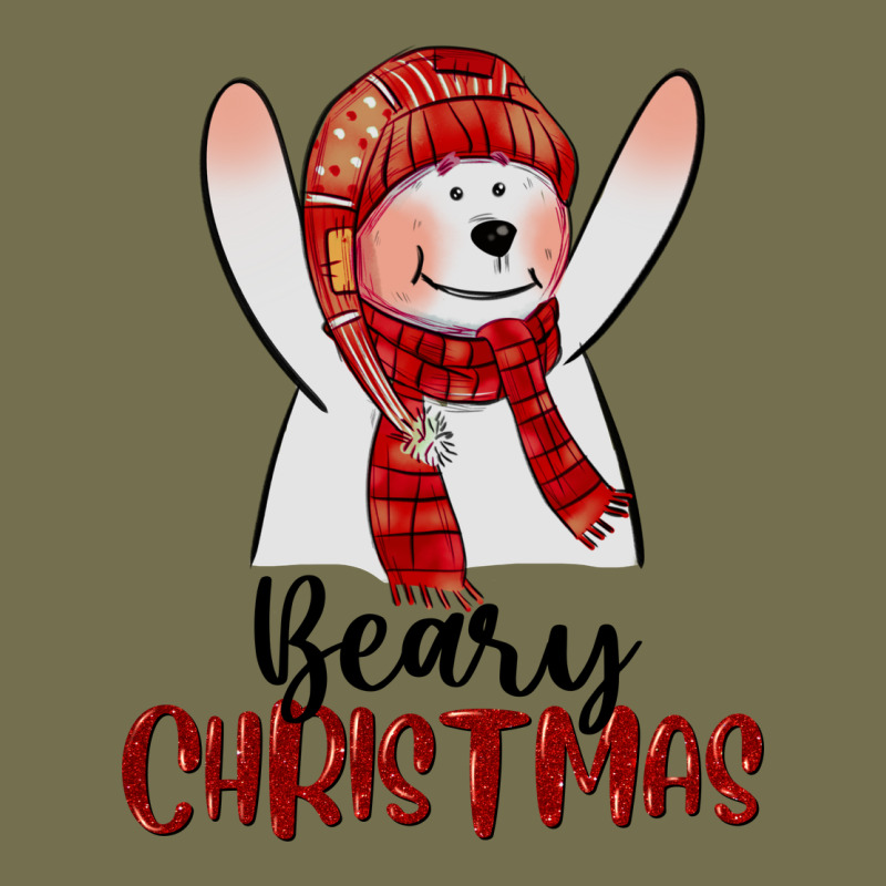 Beary Christmas Vintage Hoodie by CowGirlArtShop | Teevron