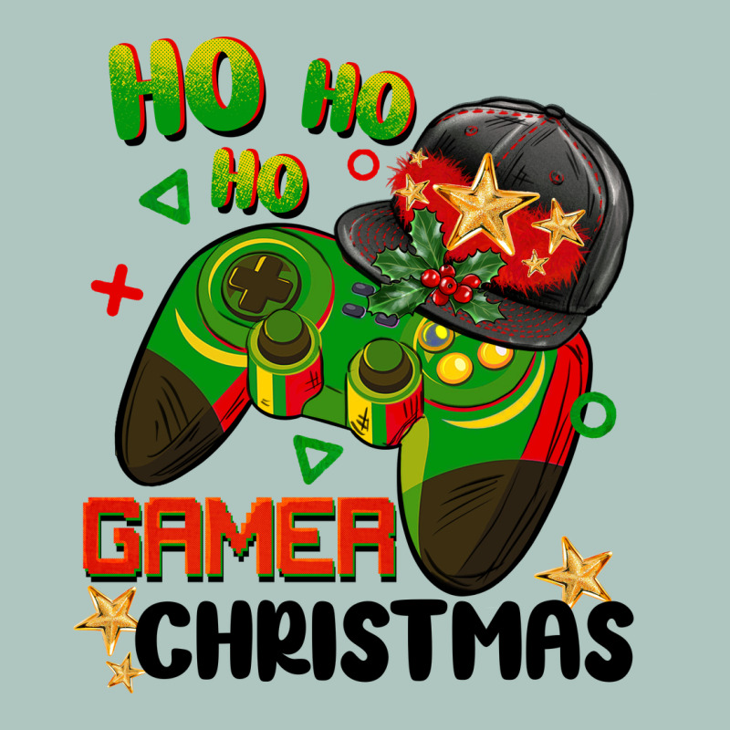 Ho Ho Ho Gamer Christmas Premium Sweatshirt by BarkalooDesign | Teevron