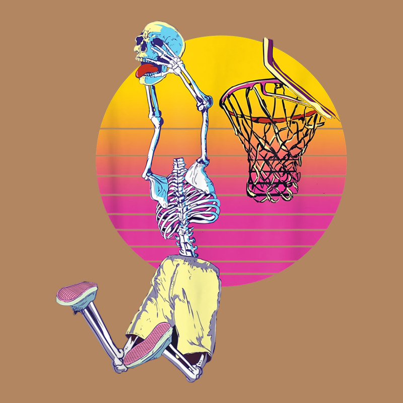 Basketball Player Halloween Pumpkin Skeletons Kids Boys Long Sleeve Tee by trangStudio | Teevron