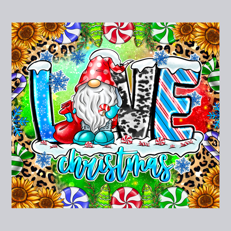Love Christmas Gnome Heavyweight Sweatshirt by CowhideDigitalArt | Teevron