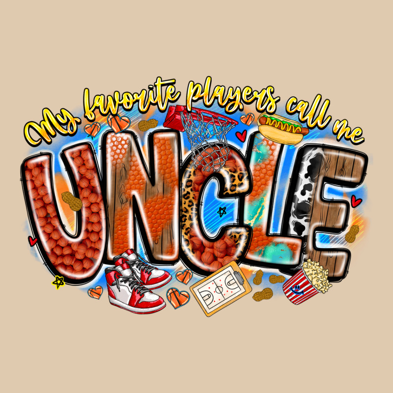 My Favorite Players Call Me Uncle Basketball Heavyweight Sweatshirt by CowhideDigitalArt | Teevron