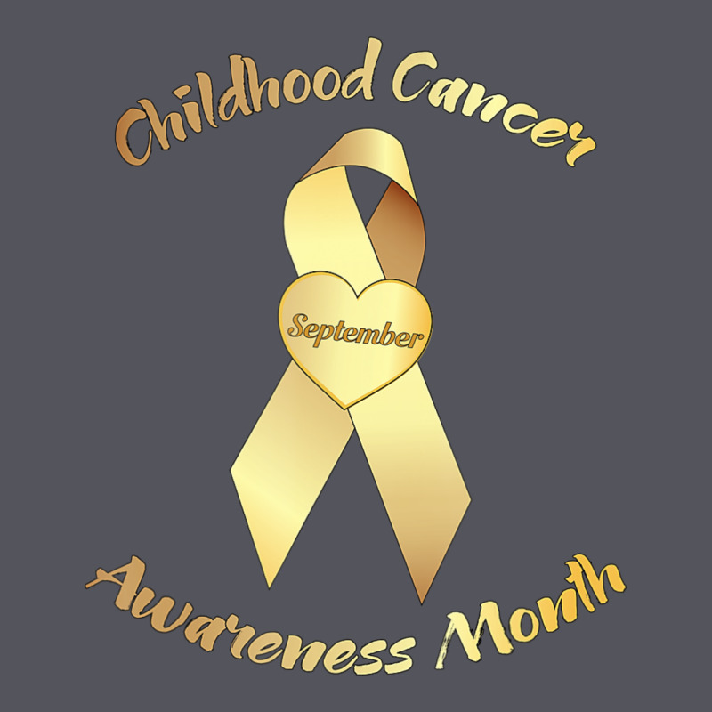 Childhood Cancer Awareness Children Cure Kids Vintage Hoodie by DesignPulse | Teevron