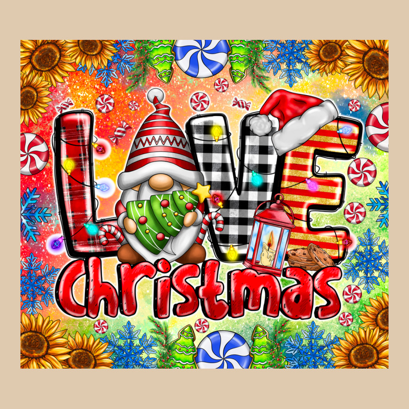 Love Christmas Gnome Heavyweight Sweatshirt by CowhideDigitalArt | Teevron