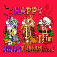 Happy Hallothanksmas Coffee Cups Classic Tee | Teevron