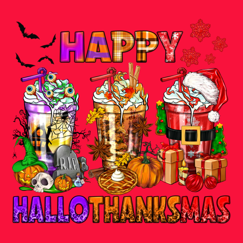 Happy Hallothanksmas Coffee Cups Classic Tee by texasbilliewilder | Teevron