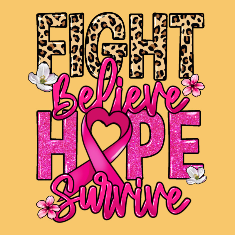 Fight Believe Hope Survive Cancer Awareness Vintage Hoodie by HowdyJamesFarm | Teevron