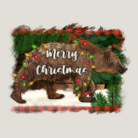 Merry Christmas Bear Heavy Core Tee | Teevron