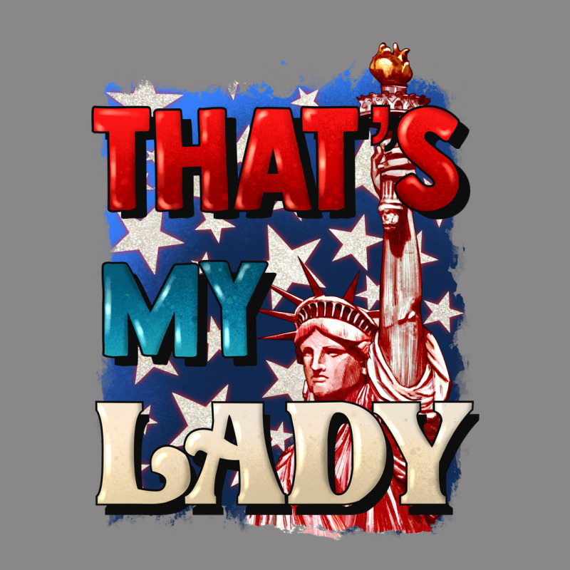 Thats My Lady 4th Of July Vintage Tee by CowGirlArtShop | Teevron