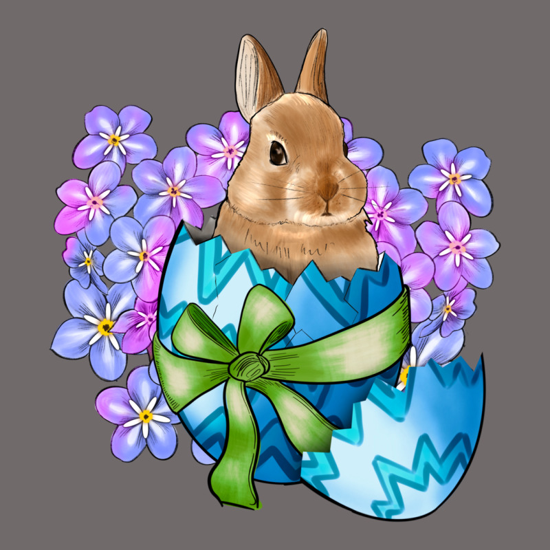 Easter Bunny Egg Flowers Urban Heavy Tee by RanaPortraitStore | Teevron