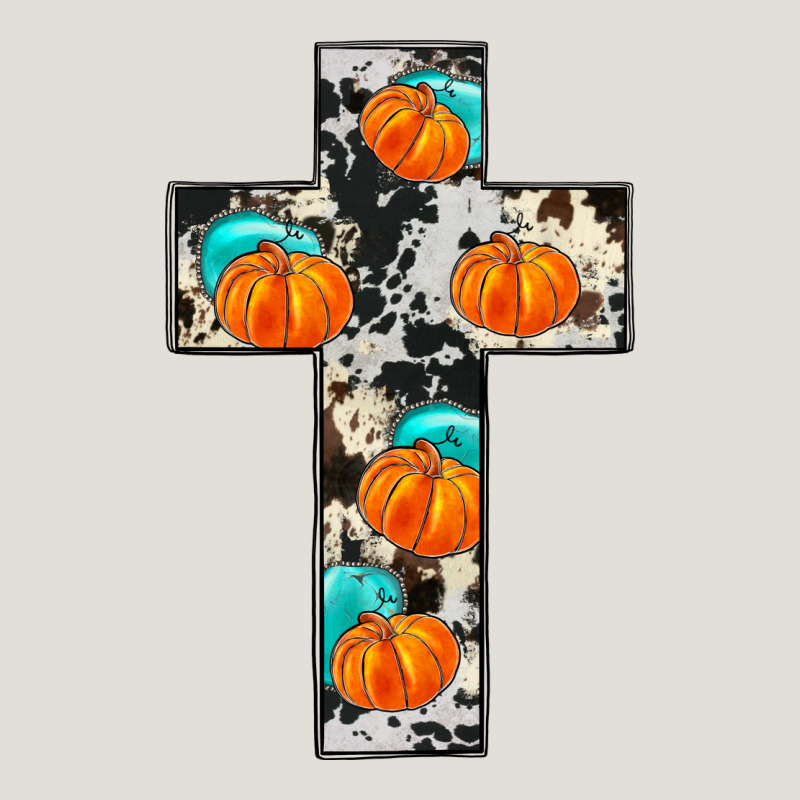Pumpkin Cross Heavy Core Tee by JahusDesignShop | Teevron