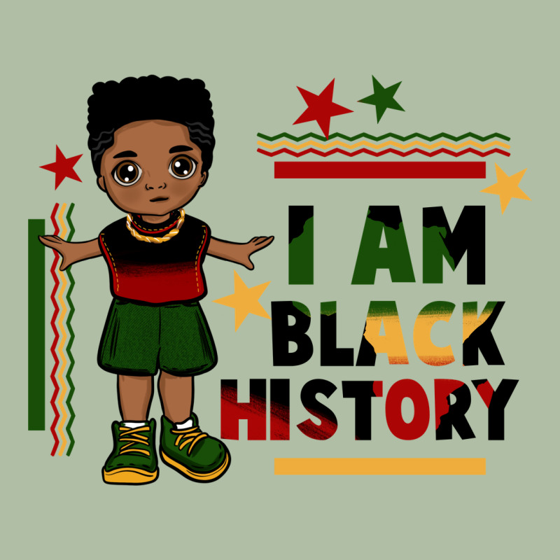 I Am Black History Black Boy  Juneteenth Urban Heavy Tee by CowGirlArtShop | Teevron