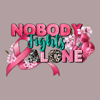Nobody Fights Alone Cancer Awareness Vintage Hoodie | Teevron
