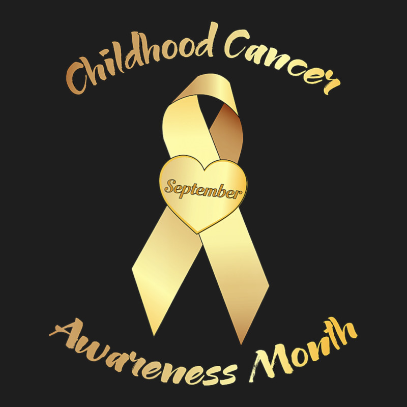 Childhood Cancer Awareness Children Cure Kids Heavyweight Hoodie by DesignPulse | Teevron