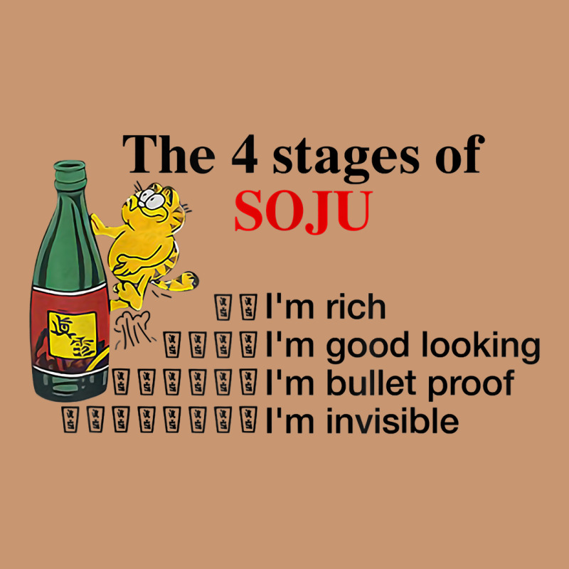 The 4 Stages Of Soju I'm Rich I'm Good Looking T Shirt Heavyweight Hoodie by DesignPulse | Teevron