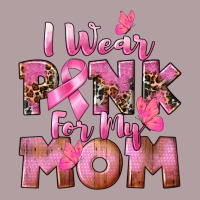 I Wear Pink For My Mom Vintage Hoodie | Teevron