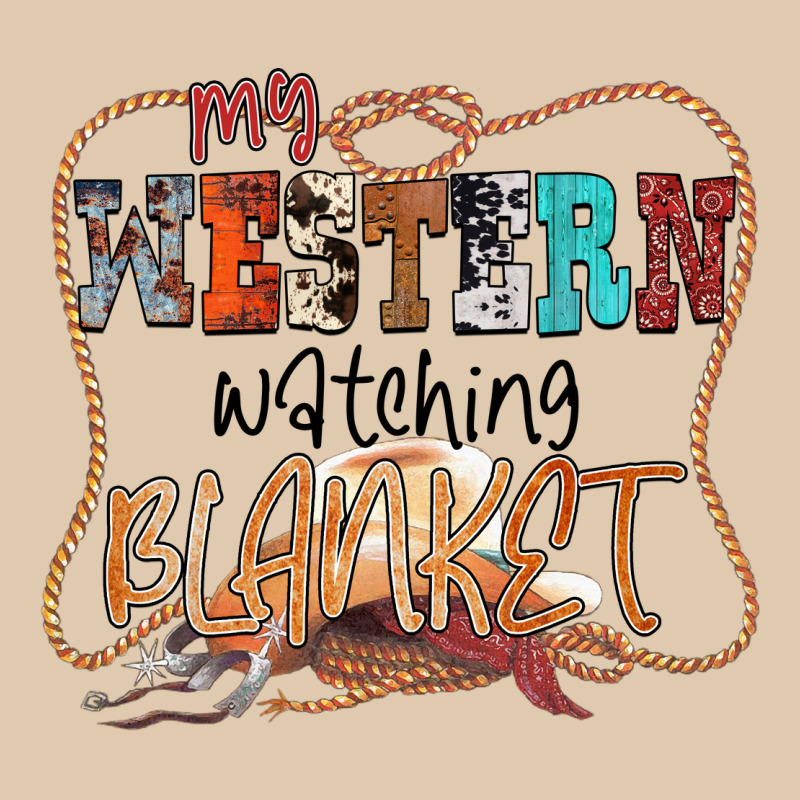 My Western Watching Blanket Heavyweight Sweatshirt by CowhideDigitalArt | Teevron