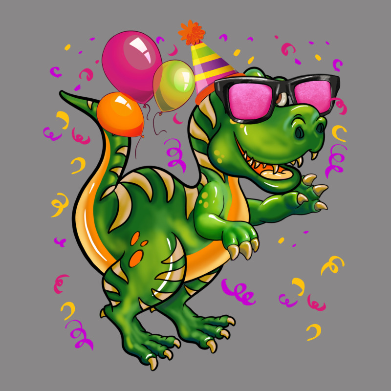 Birthday T Rex Pink Vintage Tee by CowGirlArtShop | Teevron