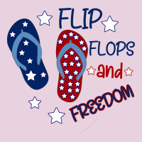 Flip Flops And Freedom Ladies Tee | Teevron