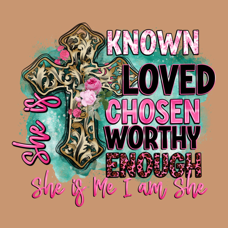 She Is Loved Heavyweight Hoodie by BarkalooDesign | Teevron