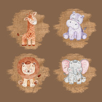 Safari Baby Animal Clipart Premium Tee | Teevron