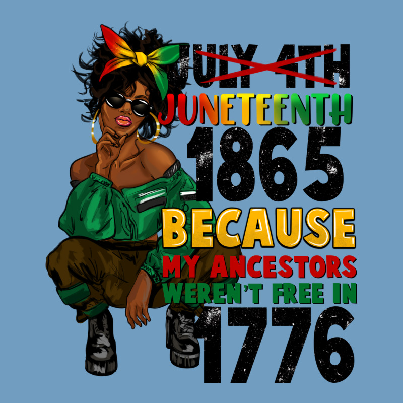 Juneteenth 1865 Because My Ancestors Urban Heavy Tee by CowGirlArtShop | Teevron