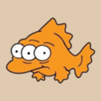 Simpsons Fish Gift Heavyweight Sweatshirt | Teevron