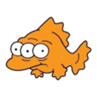 Simpsons fish gift | Teevron