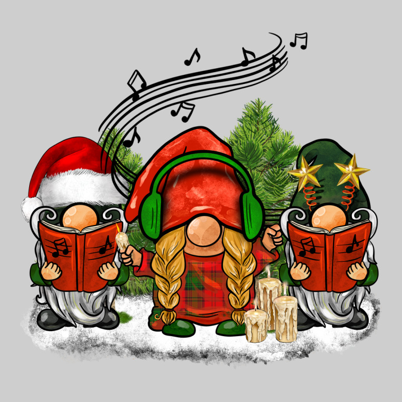 Christmas Choir Gnomes Premium Sweatshirt by BarkalooDesign | Teevron