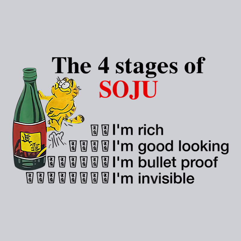 The 4 Stages Of Soju I'm Rich I'm Good Looking T Shirt Heavyweight Sweatshirt by DesignPulse | Teevron