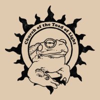 Authentic Church Of The Toad Of Light Psychedlic Frog Licking (distres Classic Tee | Teevron