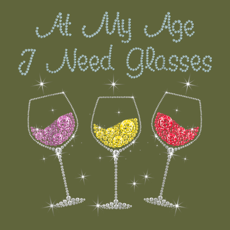 At My Age I Need Glasses Classic Tee by DesignPulse | Teevron