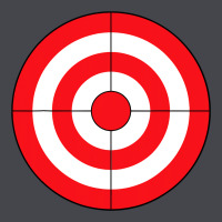 Bulls Eye Target Lazy Diy Halloween Costume Darts Shooting T Shirt Classic Tee | Teevron