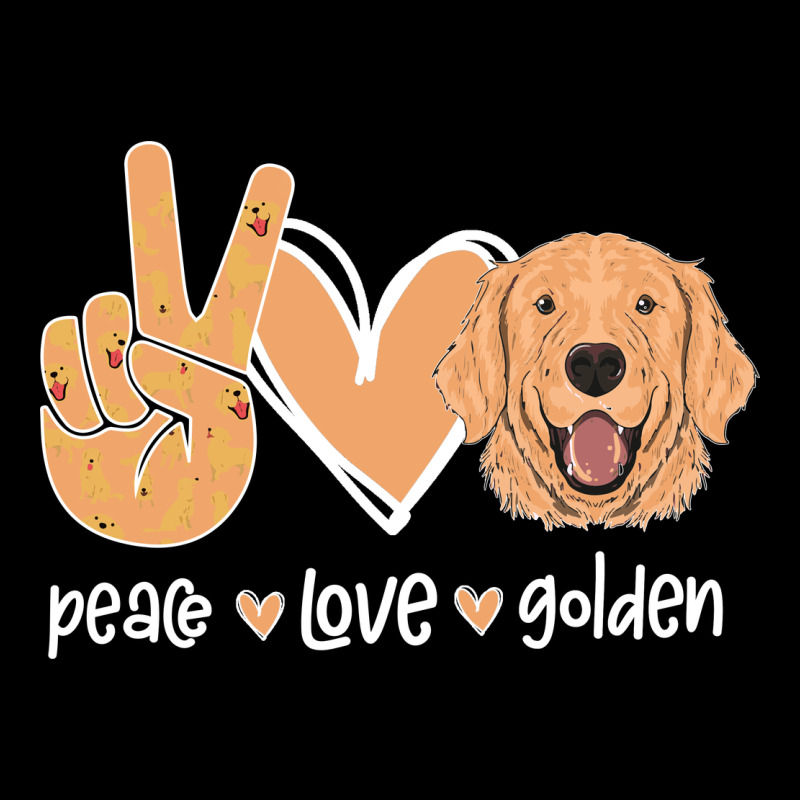 Peace Love Golden Ladies Tee by Bettercallsaul | Teevron