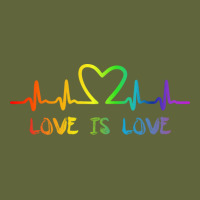 Lgbt Love Rainbow Heartbeat Classic Tee | Teevron