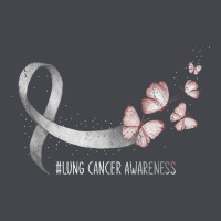 Pretty White Ribbon Support Lung Cancer Awareness T Shirt Classic Tee | Teevron