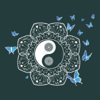 Yin Yang With Butterflies Ancient Chinese Yin Yang Classic Tee | Teevron