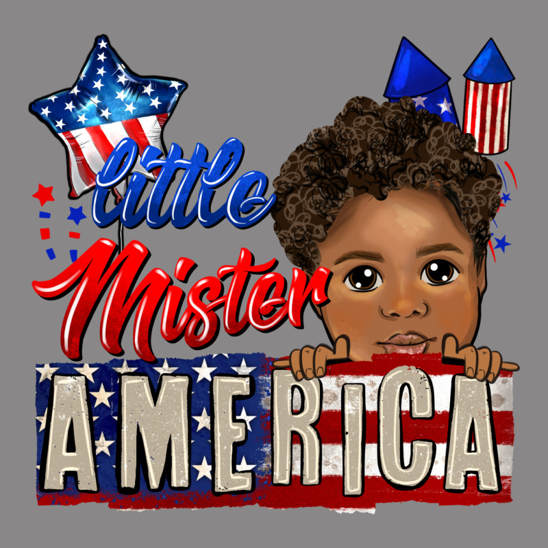 Little Mister America Black Boy Vintage Tee by CowGirlArtShop | Teevron