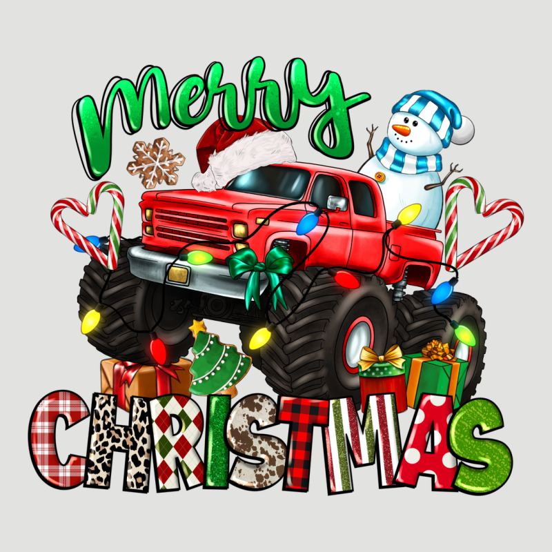 Merry Christmas Monster Truck Classic Tee by texasbilliewilder | Teevron