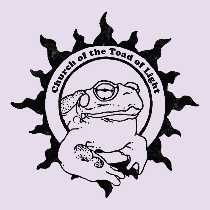 Authentic Church Of The Toad Of Light Psychedlic Frog Licking (distres Premium Hoodie by DesignPulse | Teevron