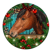 Western Horse Christmas | Teevron