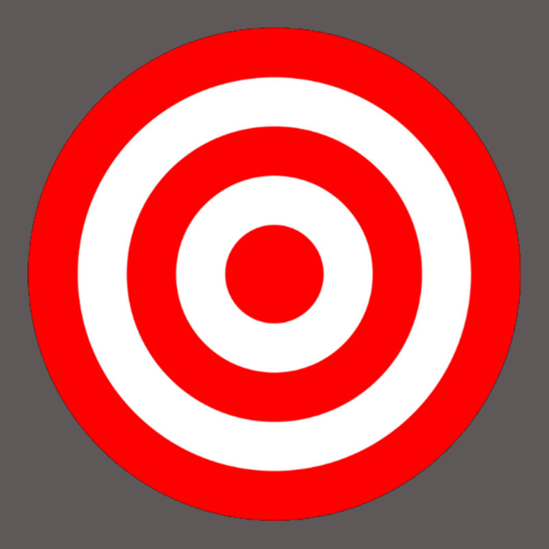 Bullseye Target Red & White Rings Target Premium Hoodie by DesignPulse | Teevron