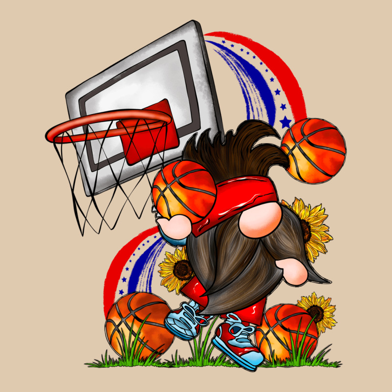 Basketball Gnome Heavyweight Sweatshirt by CowhideDigitalArt | Teevron