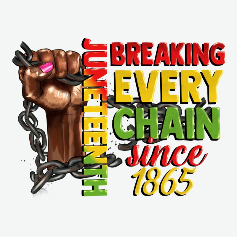 Juneteenth Breaking Every Chain Since 1865 Woman F Urban Heavy Tee by CowGirlArtShop | Teevron