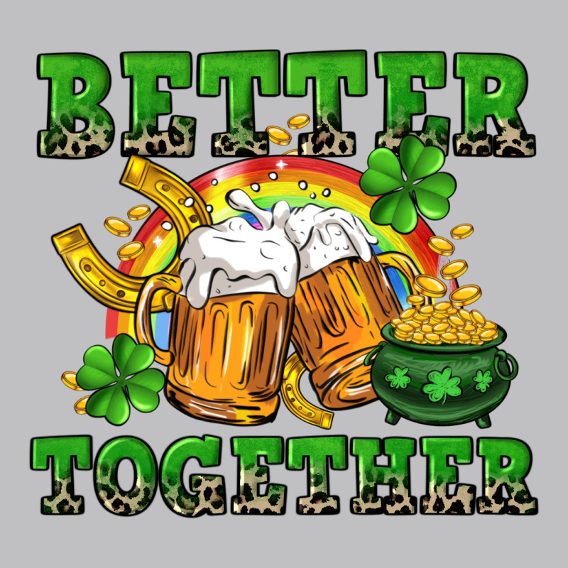 Better Together St. Patrick's Day Long Sleeve Tee by CowGirlArtShop | Teevron