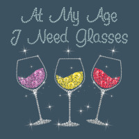 At My Age I Need Glasses Urban Heavy Tee | Teevron