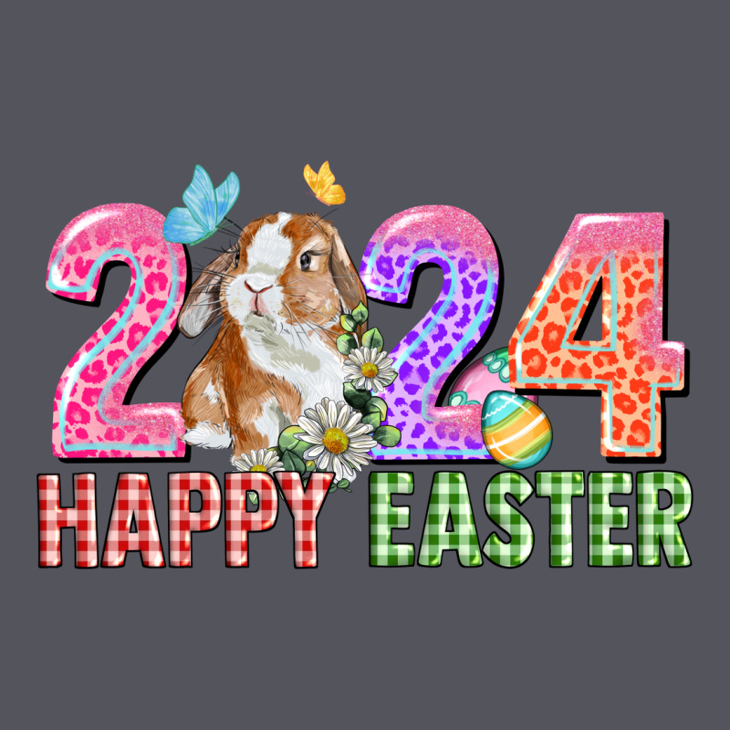 2024 Happy Easter Vintage Hoodie by CowGirlArtShop | Teevron
