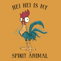 Moana Hei Hei Is My Spirit Animal Portrait Urban Heavy Tee | Teevron